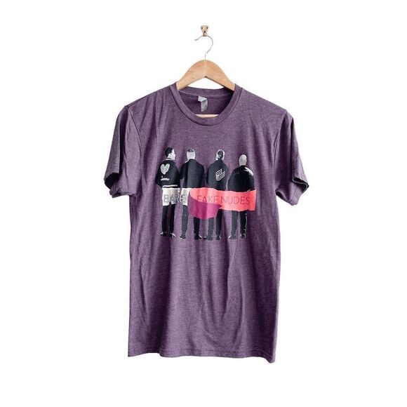 Barenaked Ladies Mens T Shirt Short Sleeve Printed Graphic Purple Size Small - Picture 1 of 6